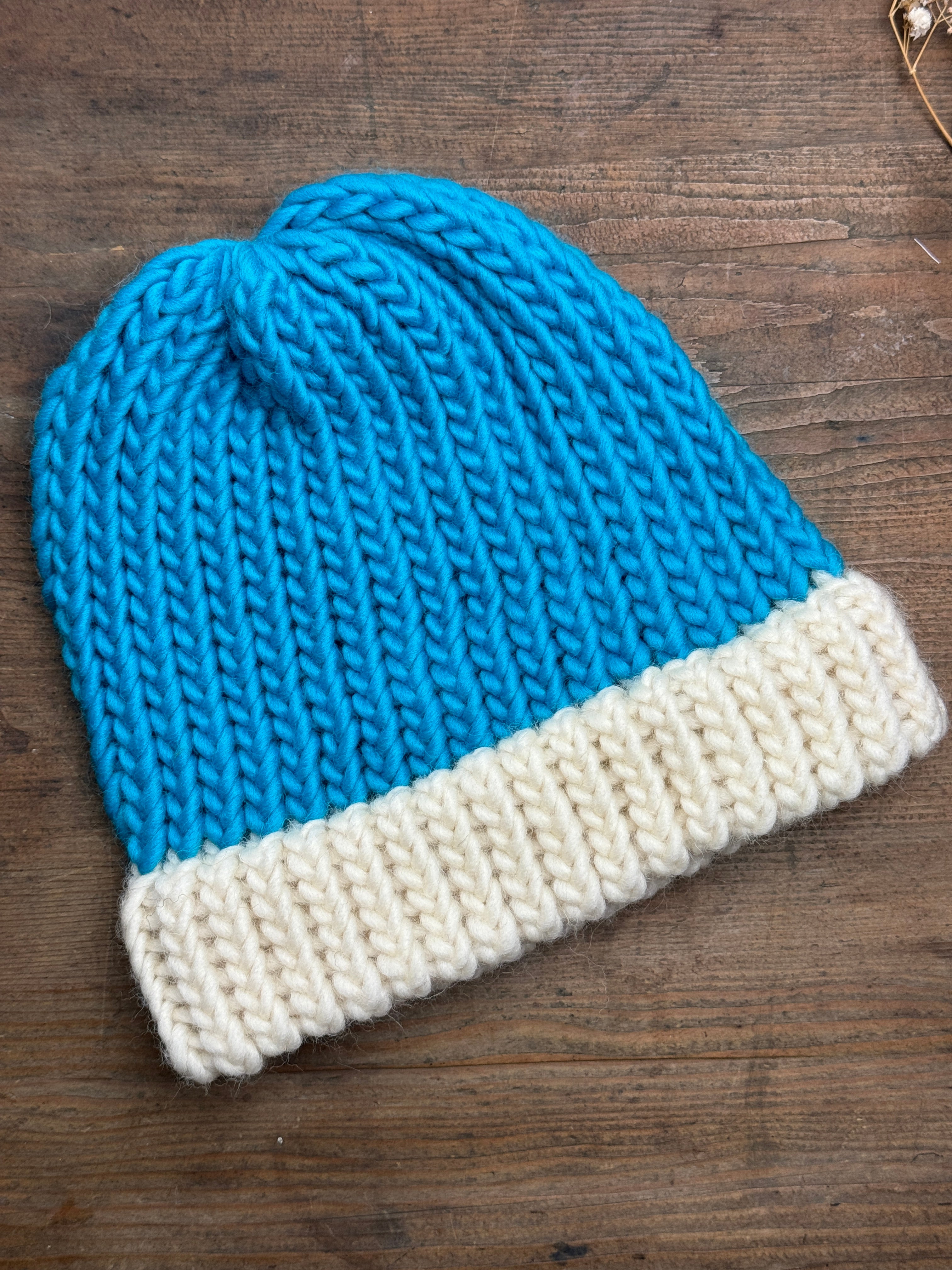 Child - Turquoise and Cream