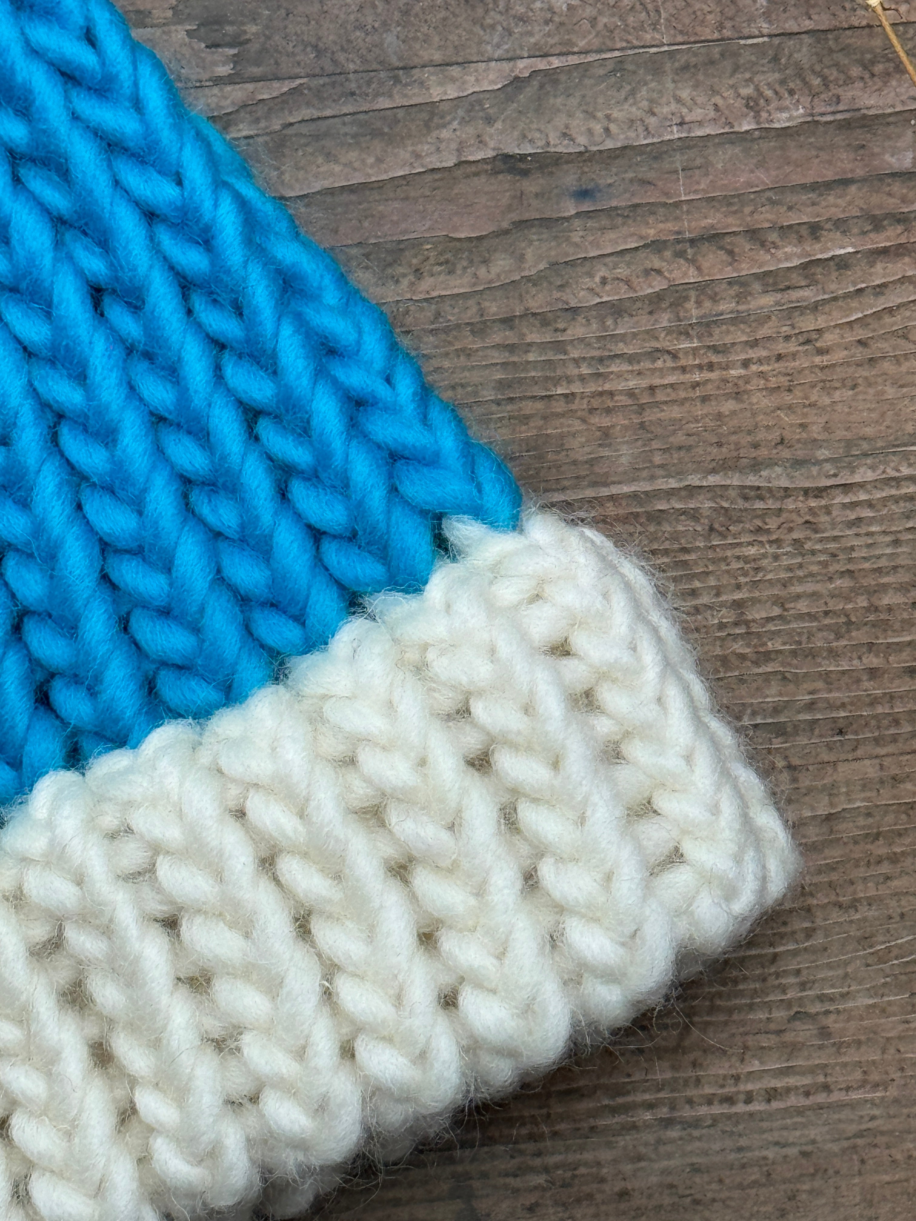 Child - Turquoise and Cream