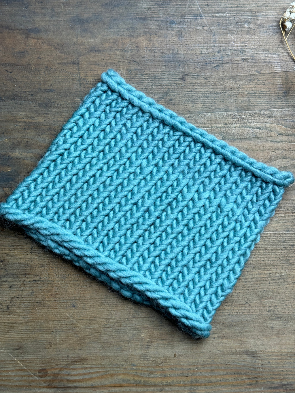 Knitted Neck Warmer Tube Scarf: Neck Gaiter - Choice of Colours