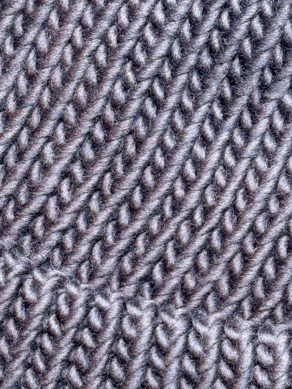 Adult Knitted Hat - Brown knitted beanie