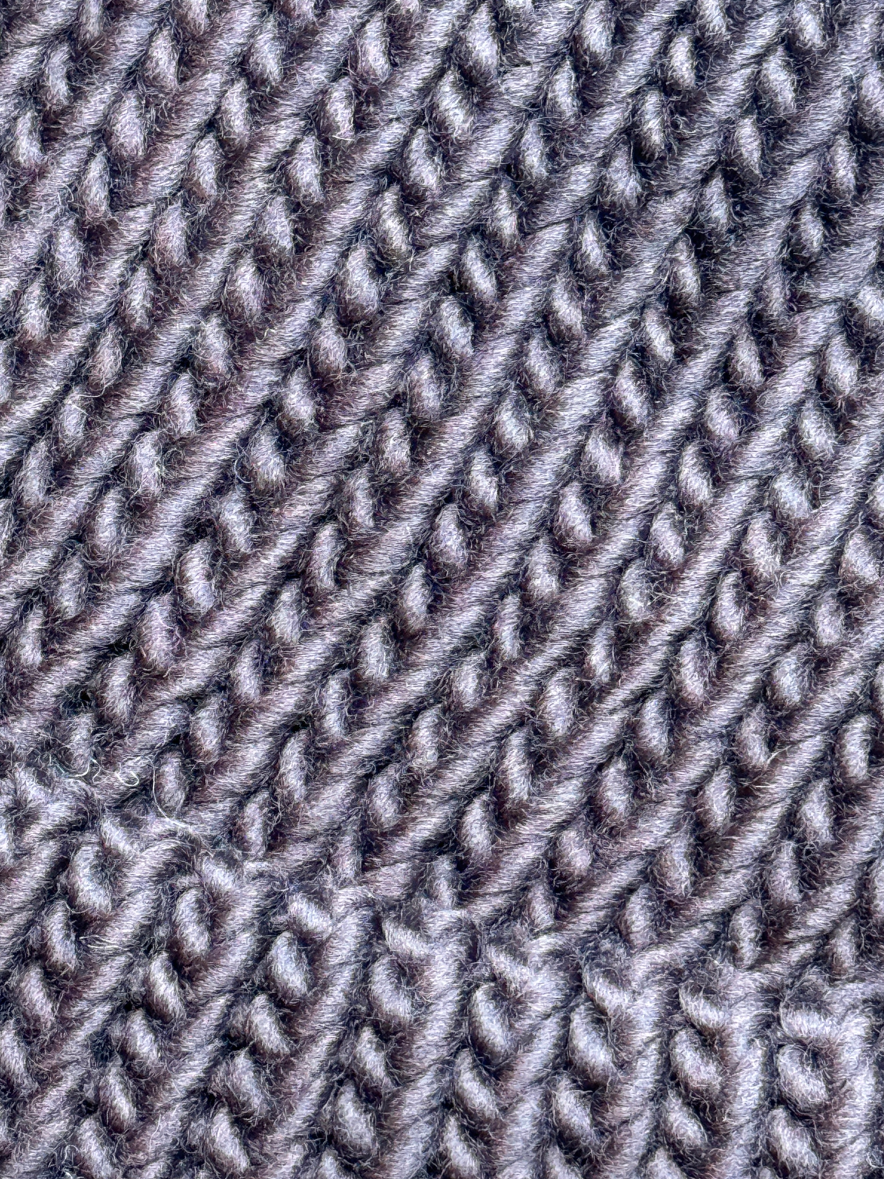 Adult Knitted Hat - Brown knitted beanie