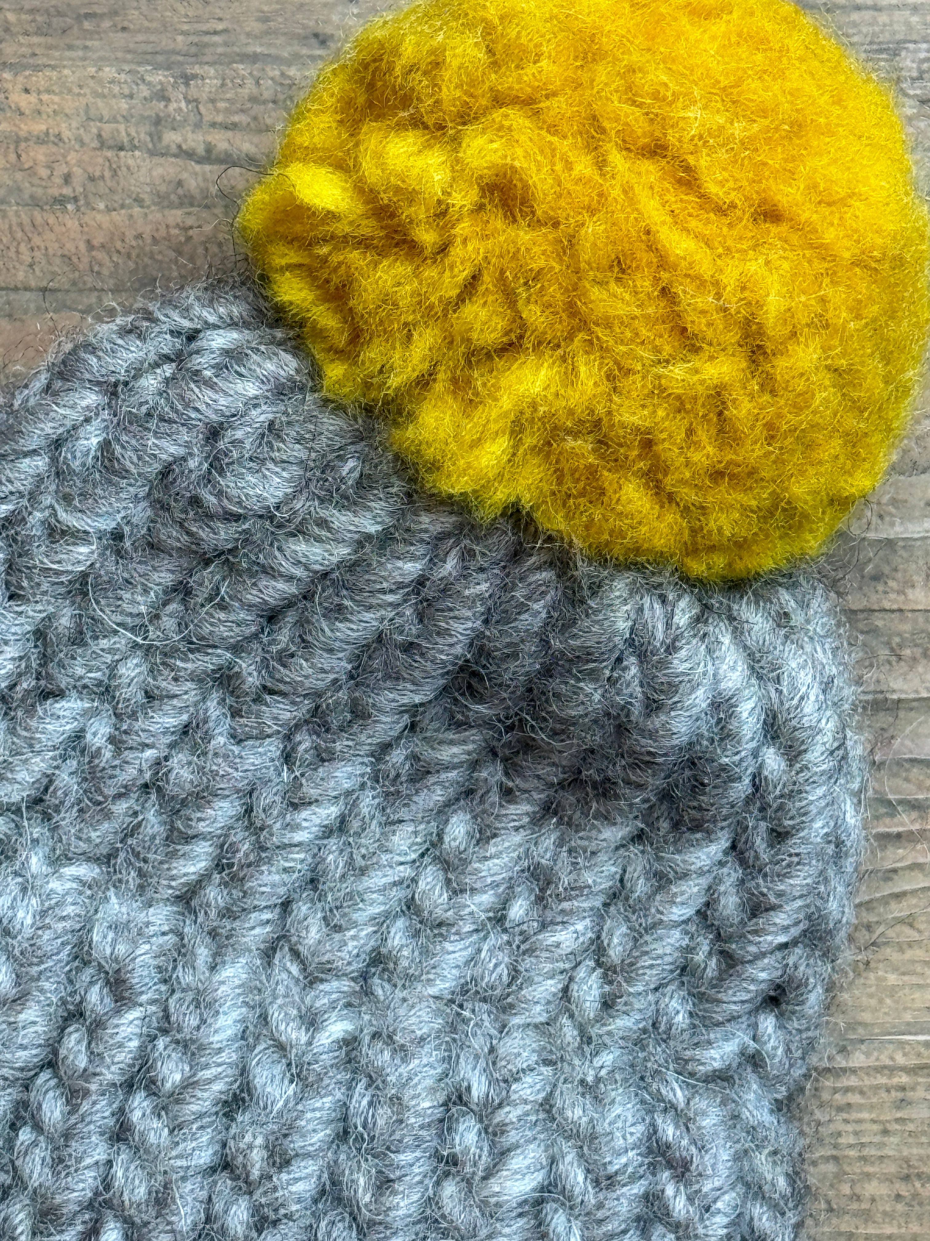 Tiny knitted hat made from 100% wool - Tiny baby, Soft Toy, Doll