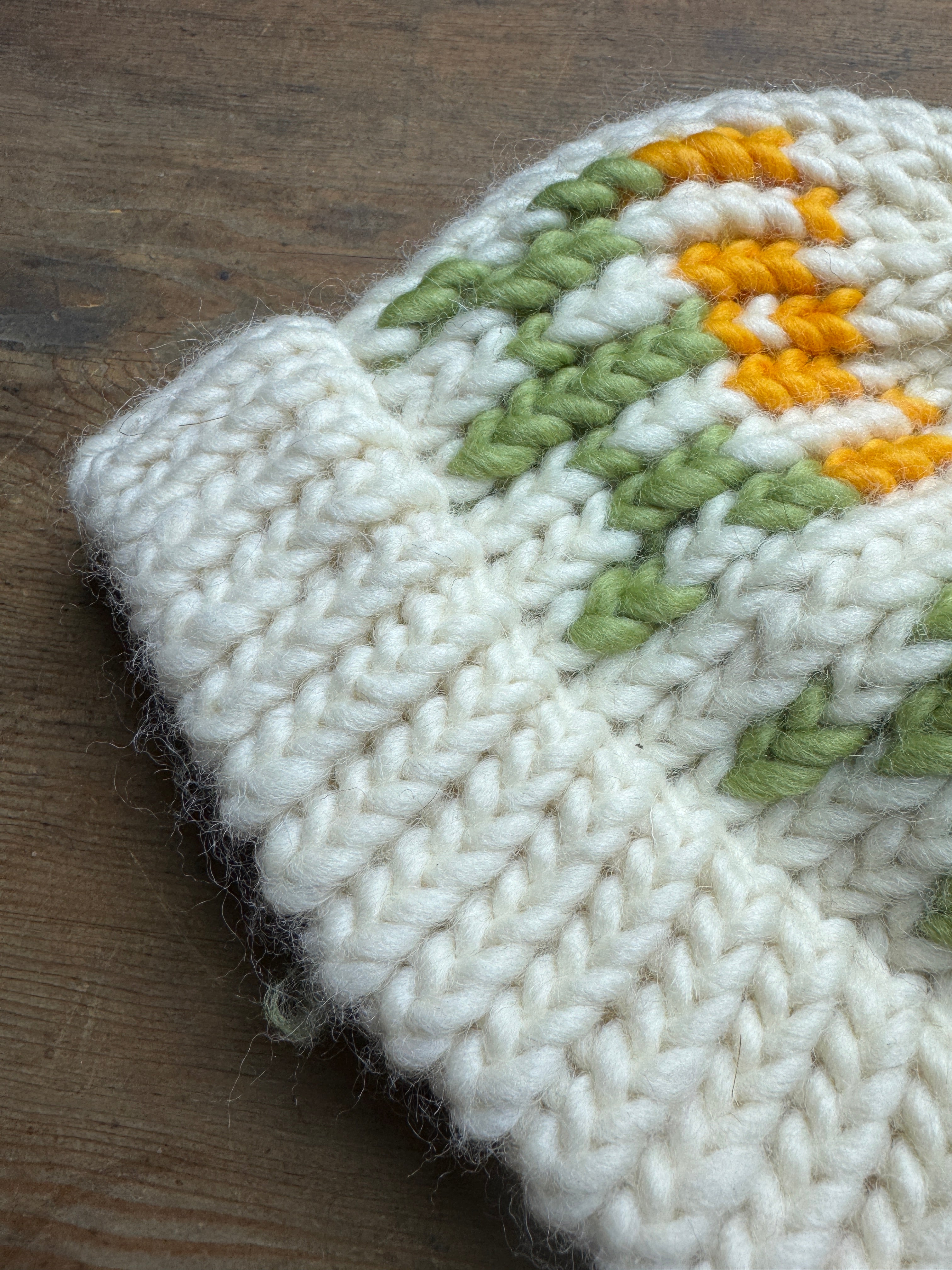 One of a Kind Test Piece Knitted Hat - Child Hat