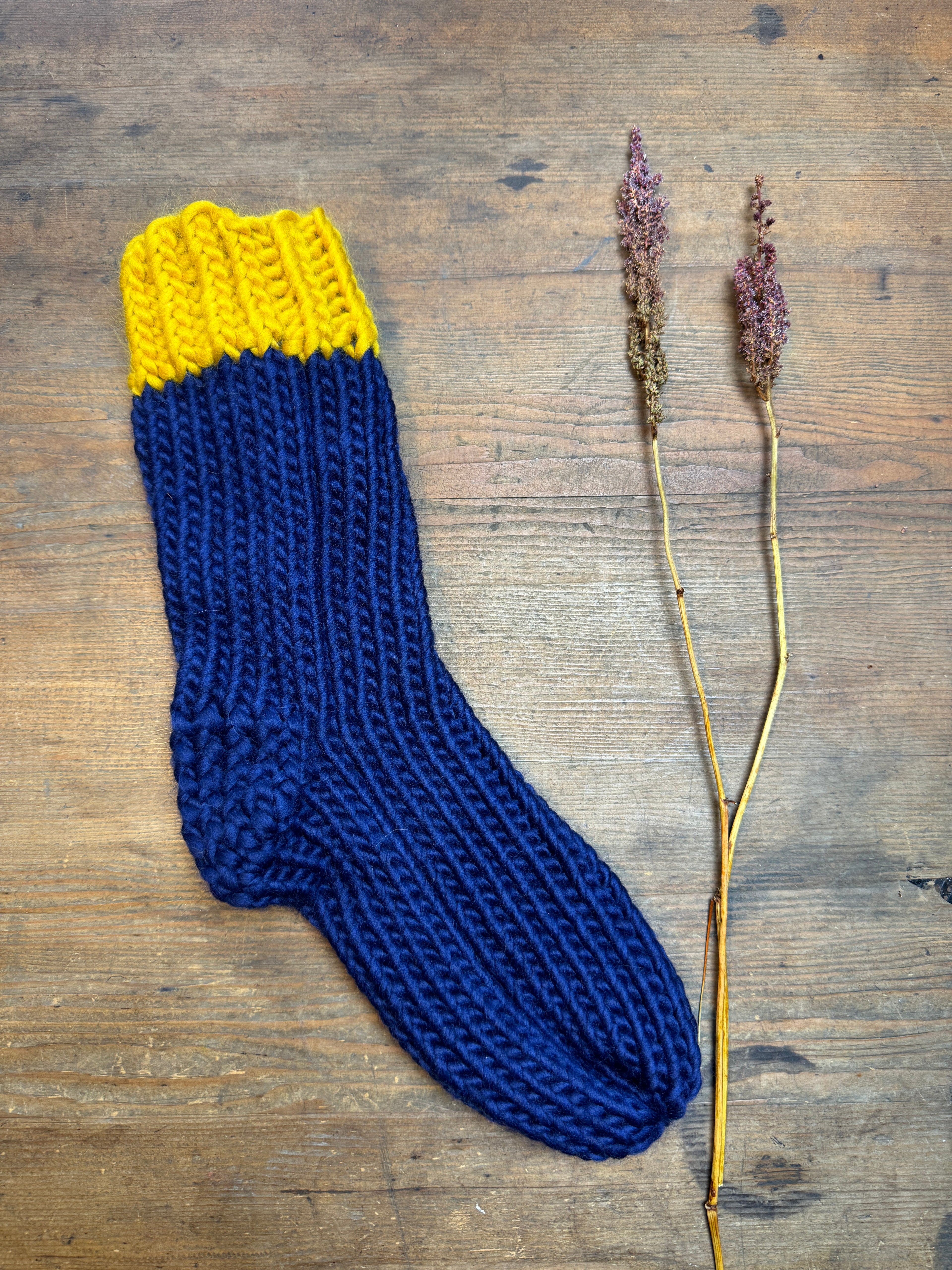 100% Merino Wool Knitted Socks
