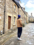 Royal blue knitted hat - Adult